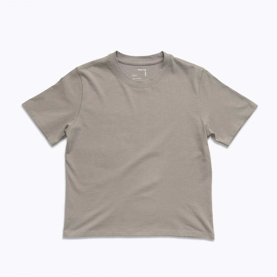 Boxy Tee | Heavy Cotton | Cinder Brown