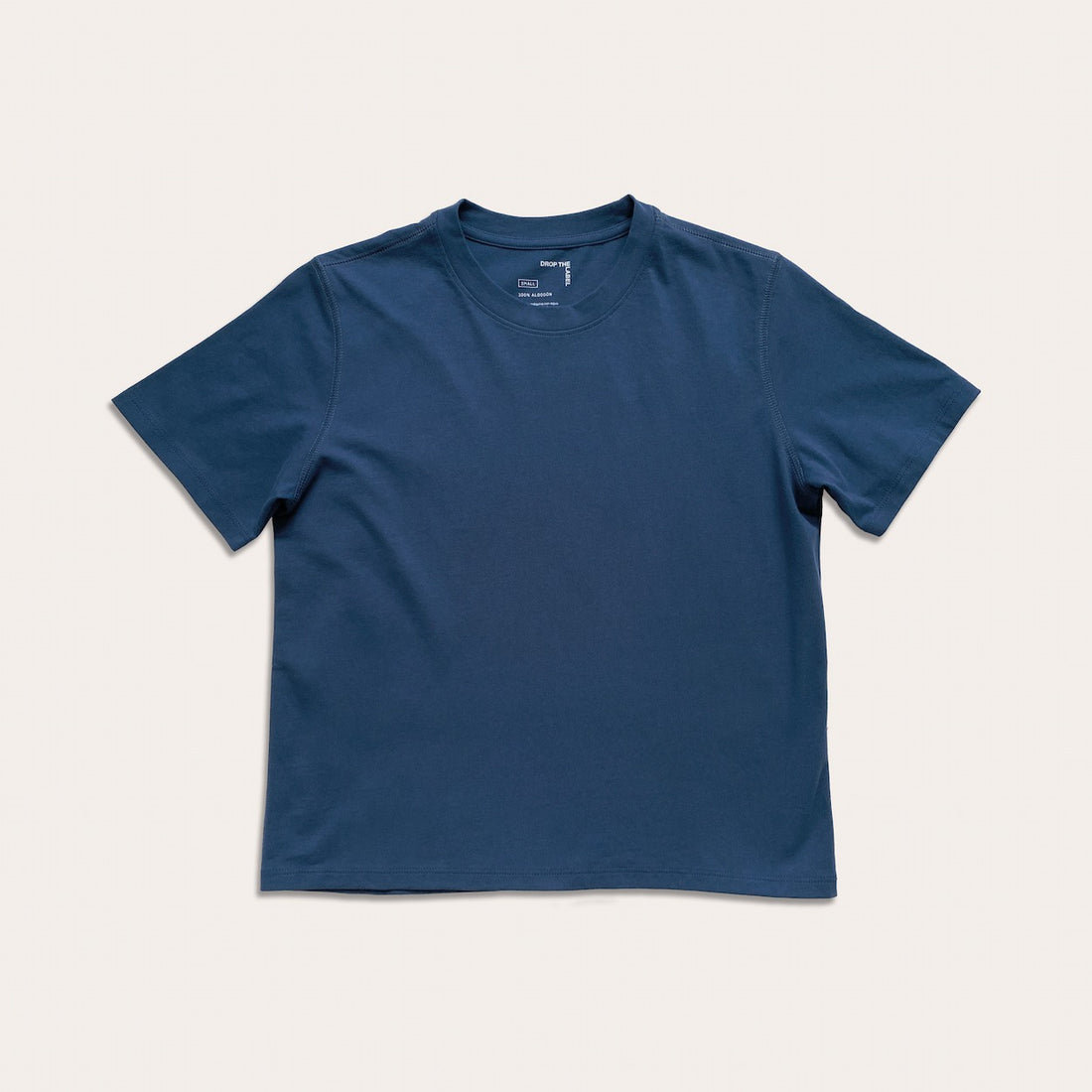 Boxy Tee | Heavy Cotton | Pacific Blue