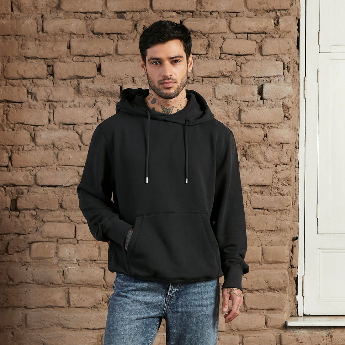 Heavyweight Hoodie | Cozy Cloud | Jet Black