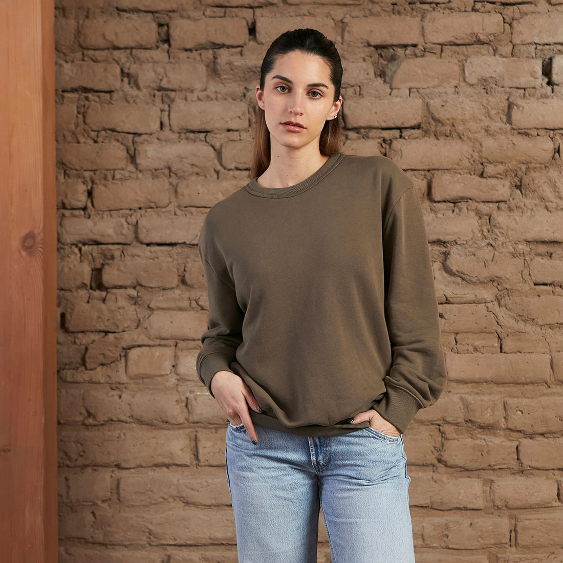 Heavyweight Sweatshirt | Cozy Cloud | Walnut Brown