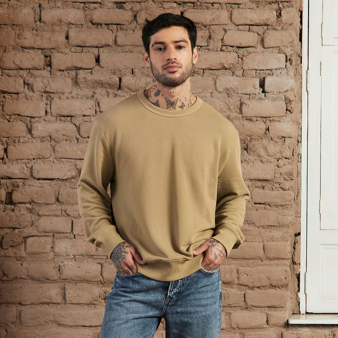 Heavyweight Sweatshirt | Cozy Cloud | Desert Khaki