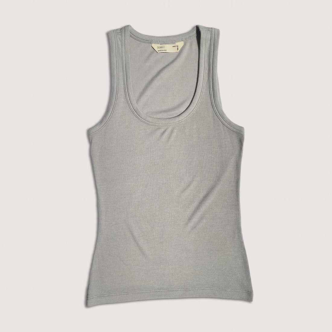 Tank Top | Essential Rib | Shadow Gray
