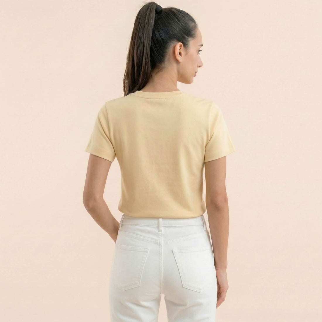 T-shirt | Everyday Pima | Peach Sorbet