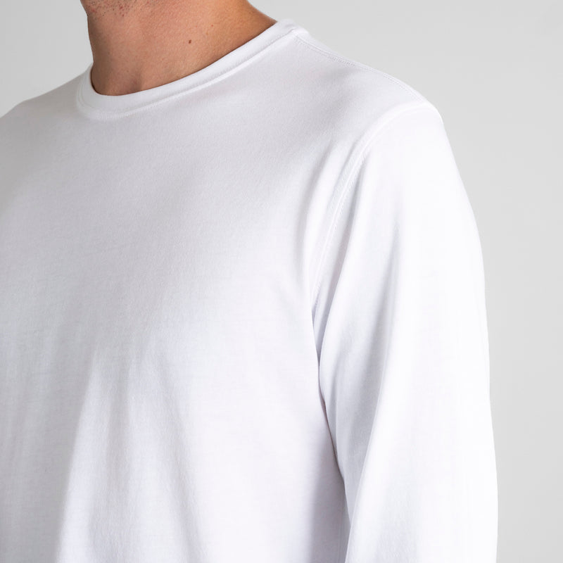 Long Sleeve | Pima Original | White