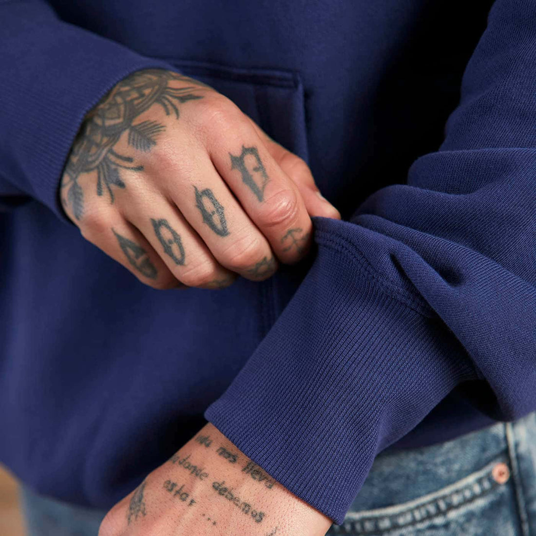 Heavyweight Hoodie | Cozy Cloud | Indigo Blue