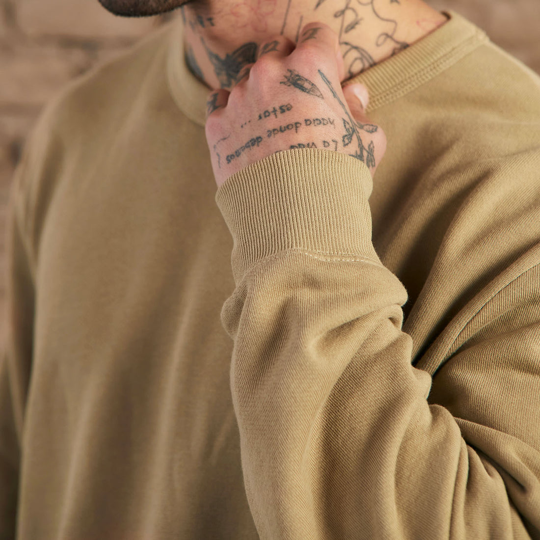 Heavyweight Sweatshirt | Cozy Cloud | Desert Khaki
