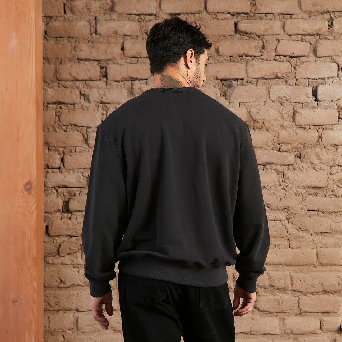 Heavyweight Sweatshirt | Cozy Cloud | Jet Black