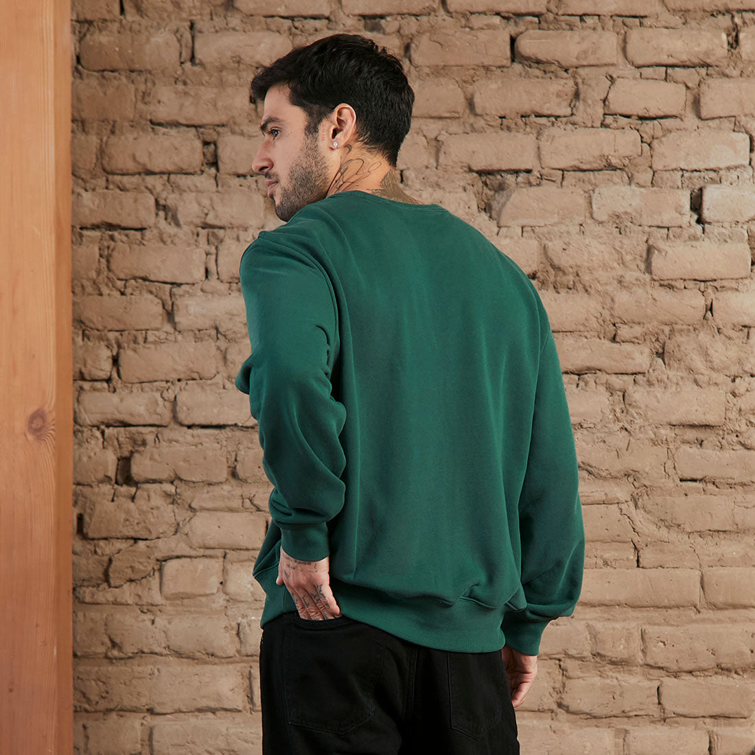 Heavyweight Sweatshirt | Cozy Cloud | Pine Green