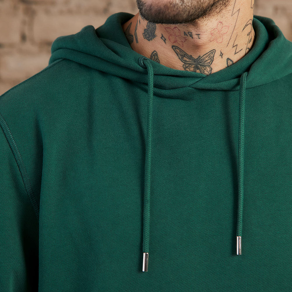 Heavyweight Hoodie Pine Green 4