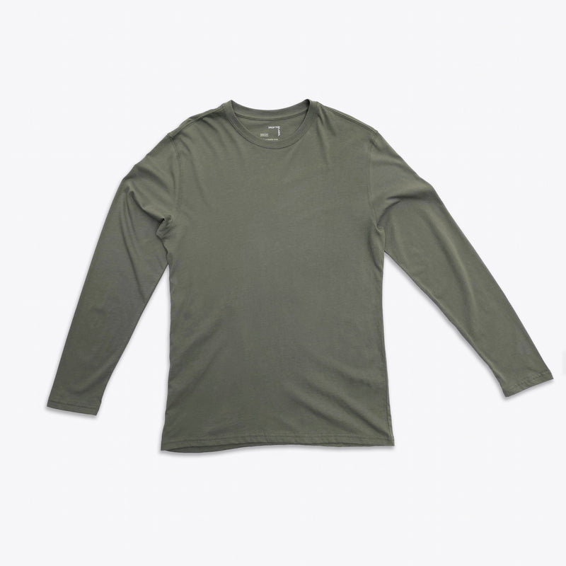 Long Sleeve | Pima Original | Dark Olive