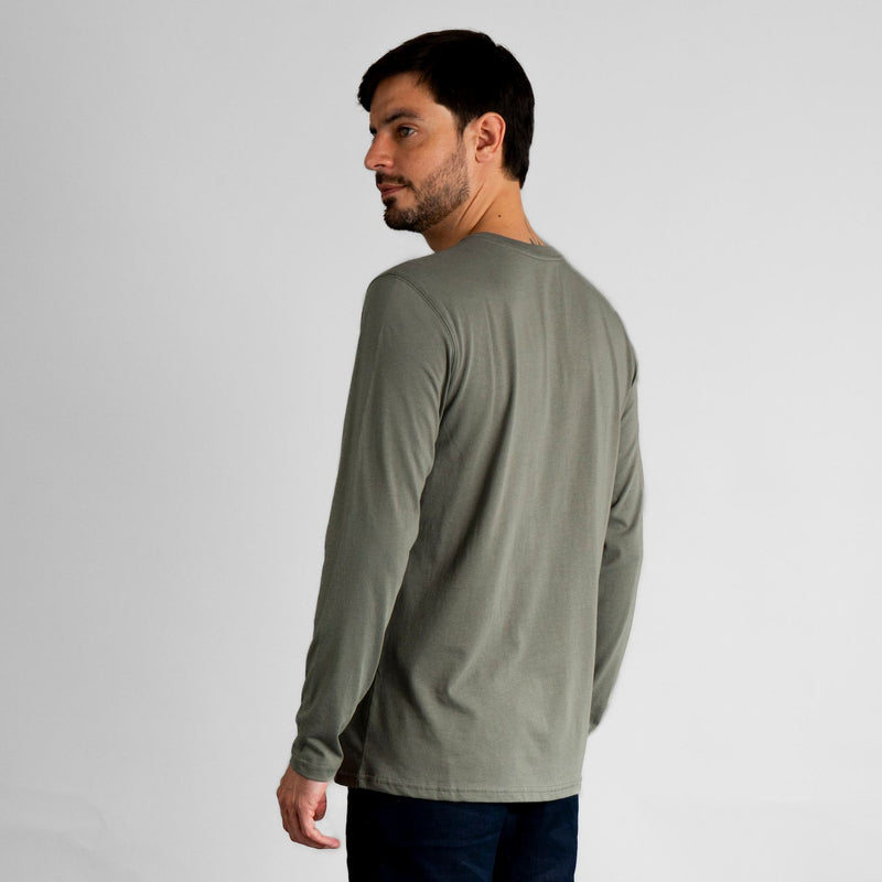 Long Sleeve | Pima Original | Dark Olive