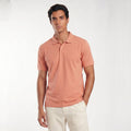 polo camisero salmon algodon pima