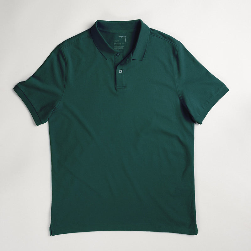 Polo Shirt | Pima Piqué | Emerald Cove