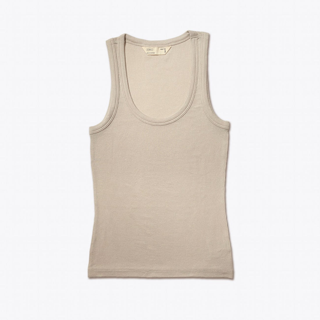 Tank Top | Essential Rib | Sand