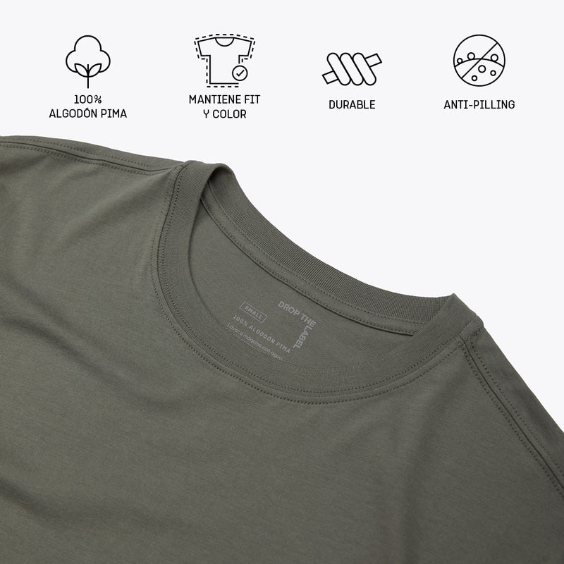 T-shirt | Pima Original | Dark Olive