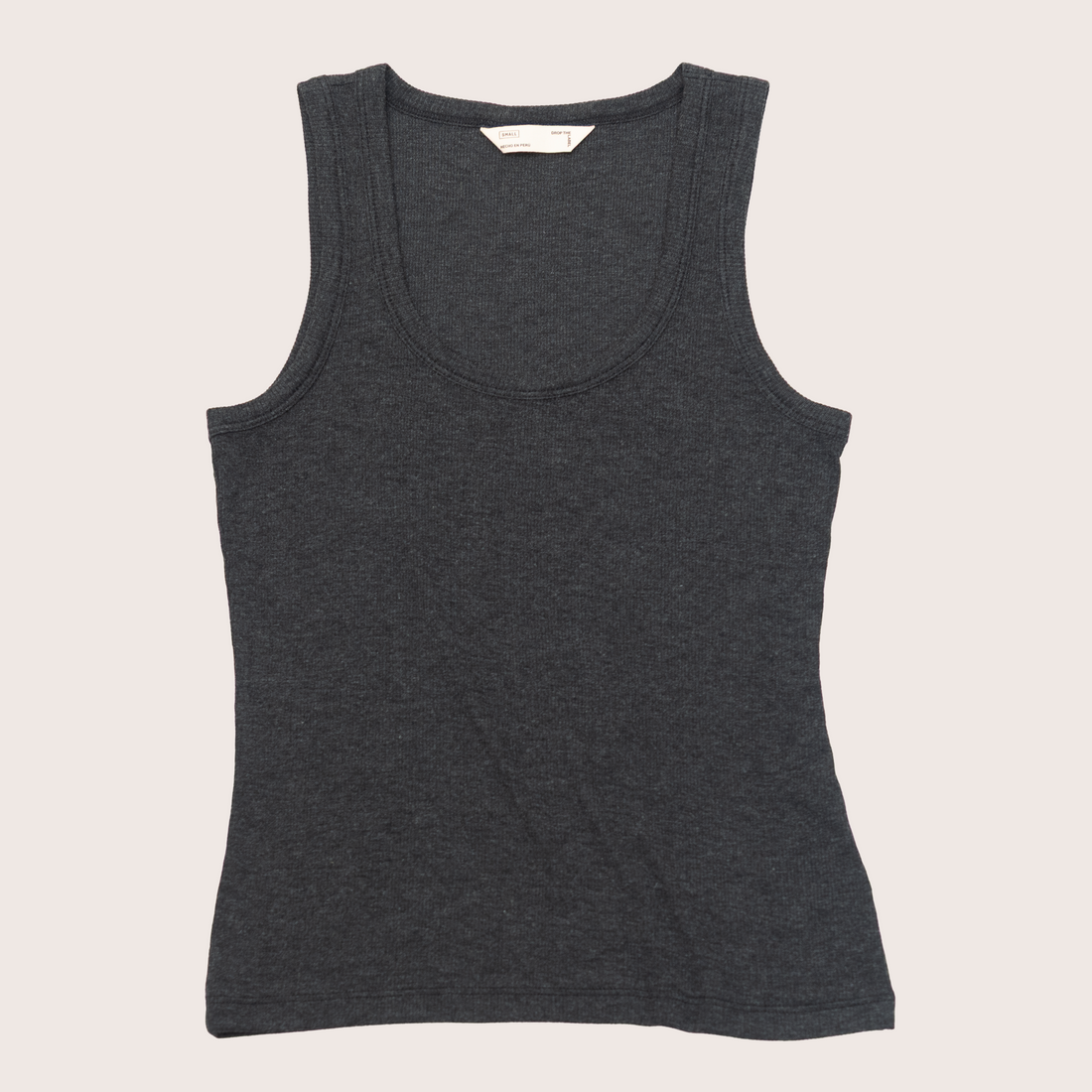 Tank Top | Essential Rib | Heather Gray