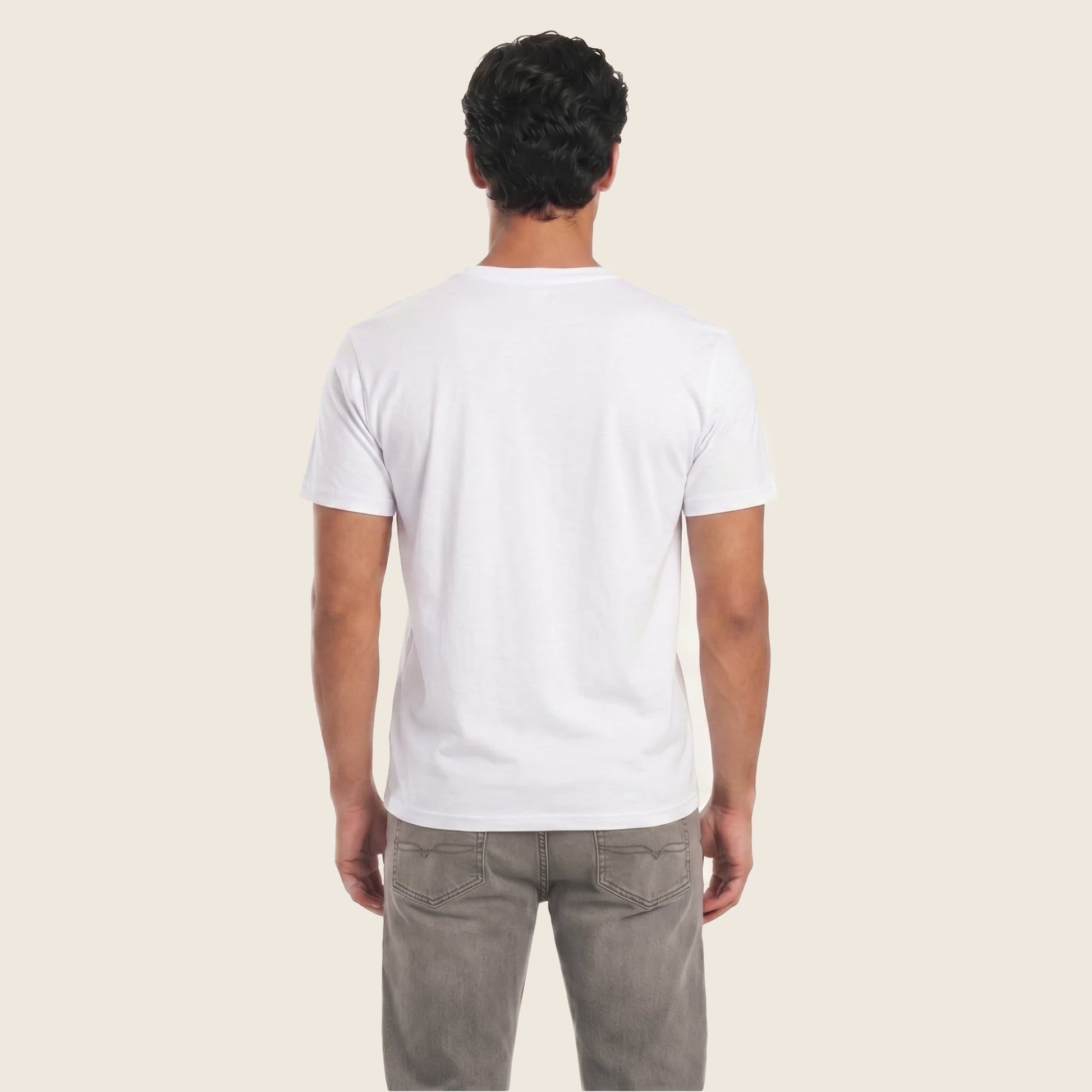 polo cuello v hombre algodón pima peru