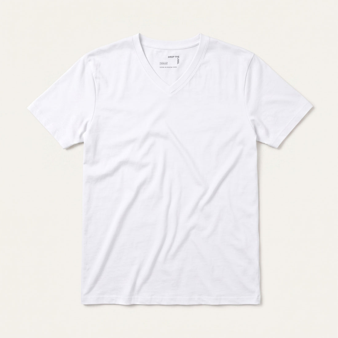 polo cuello v hombre algodón pima peru